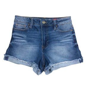 Celebrity Pink The Deb Womens Cuffed Denim Shorts 3/26 Waist 28 Please check mea